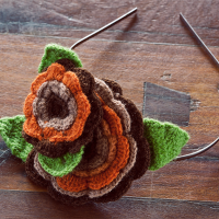 Roses Headbands and Brooches