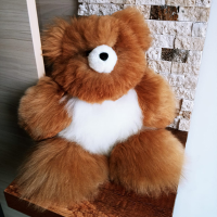 12" Teddy Bear 100% Baby Alpaca