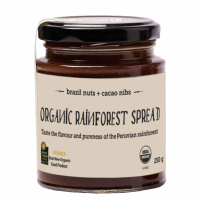 Organic Rainforest Spread of 250 gr.