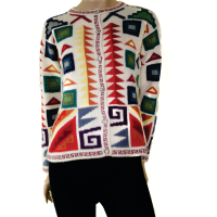 CARDIGAN IRIS beautifully handcrafted with 100% baby alpaca material.