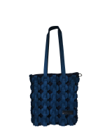 Navy Blue Alpaca Felt Bag - Sophie Ottaner