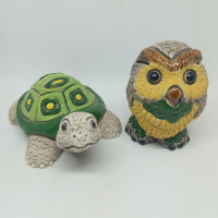 Small Turtle and Small Owl.