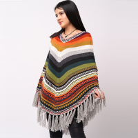 Rainbow Poncho