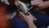 Our Master shoemaker in the Assembly process