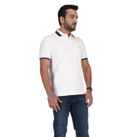 Polo with Jacquard Collar in Pique Fabric 200 gr / m2 - Size M - Guttini