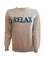 Knit jacquard alpaboom sweater
