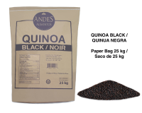 Conventional Black Quinoa 25kg