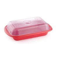 CIELO platter with transparent lid