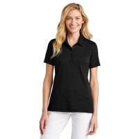 Women Collar & Placket Shirt in Cotton Polyester Spandex