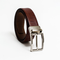 Leather belt for men