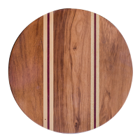 Rotating Wooden Plate Mix