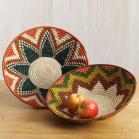 Decorative Plates Komarova Room Floral Set