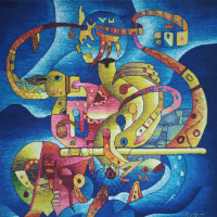 Andean World Decorative Tapestry