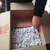 Preparing local shipping.