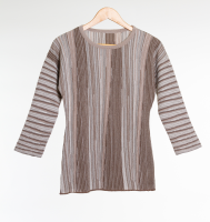 SWEEPED ALPACA SWEATER CLOSED - JAIA WOMAN