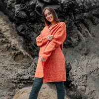 Alpaca cardigan