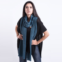 Cu18P012 Natural Lines Scarf