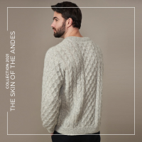 Sweater Snow Road Back