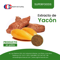 Yacon Powder 20 kg