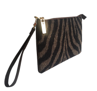  Pakakuna Clutch | Hand Bag | Alpaca And Leather |Animal Print  Color |