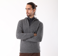 Lightweight hooded sweater