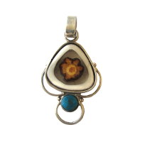 D1 - Ayahuasca Pendant German Silver Plated