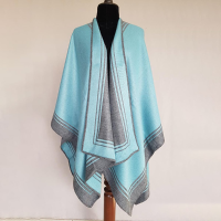 Sky blue and silver grey colorway