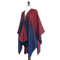 Burgundy and Blue colorway