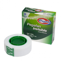 Invisible Tape 19mm x 25m - 0.06 kg - Pegafan.