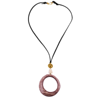 Iwana Necklace | SKU: PARSEA - 047  | Talla XL:  Ø 1.8 cm - ↔ 32 cm | Material: bronce recubierto de oro de 24k |The Lord of Sipan Treasure – Chiclayo |