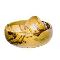 Salad Bowl with 4 Pieces Bowls