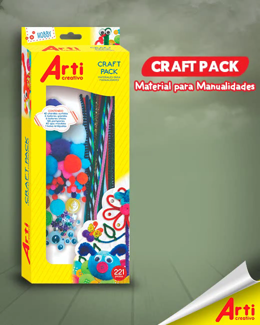 Craft Pack Video sign