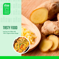 Organic ginger