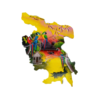 San Martin Region Map
