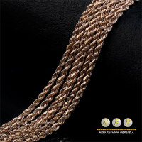 10k and 14k Rose Gold Chains