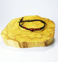 Thread Bracelet with Baby Huayruro 