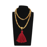 Palo Santo Japa Mala Necklace