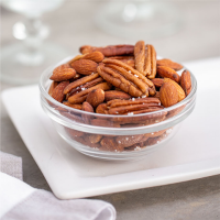 Mix of Toasted Almonds and Pecans