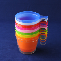6 OZ. COLORS PLASTIC PP CUP