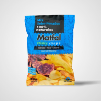Matfal Misky Chips - Selected Yucca, Banana and Purple Sweet Potato Mix
