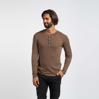 Mens Henley Long Sleeve