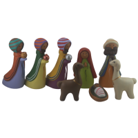 Nativity with Three Kings