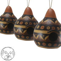 Carved Gourd Bird house.