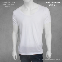 100% pima cotton t-shirt customizable