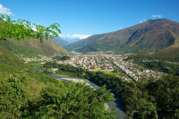 Quillabamba Valley in Cusco Perú