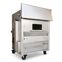 Ecological Oven for Grilled Chicken / 40 Chickens