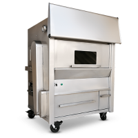 Ecological Oven for Grilled Chicken / 30 Chickens
