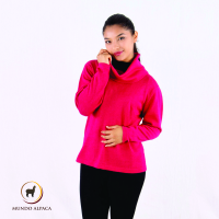 SWEATER CUELLO ALTO, JERSEY