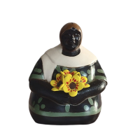 Florist Sculpture with Mantle
