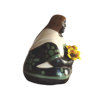 Florist Sculpture with Mantle